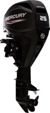 Четырехтактный мотор Mercury F25 EL EFI