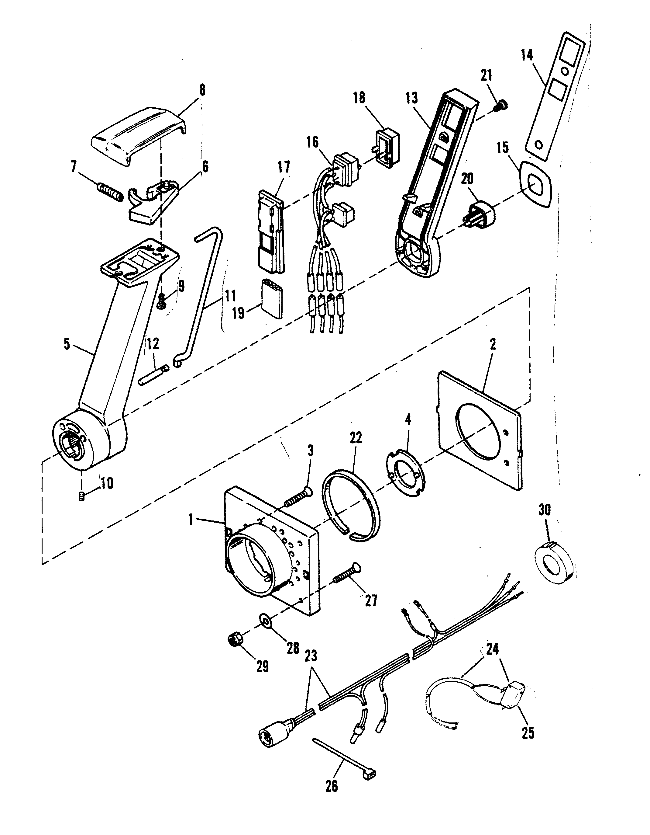 Remote control assy.